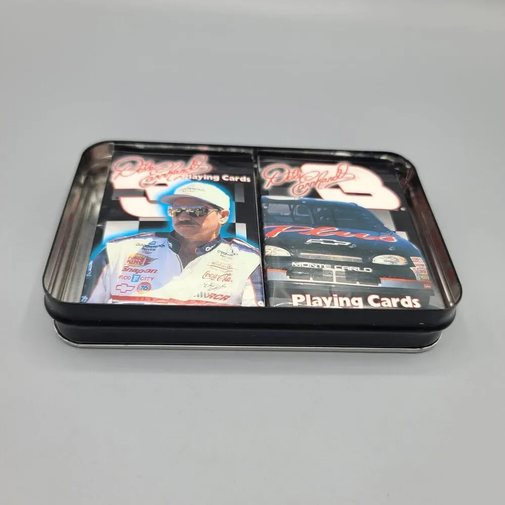 Dale Earnhardt 3 Numbered Ltd Edition Collectible Tin 2 Decks Playing Cards 1999